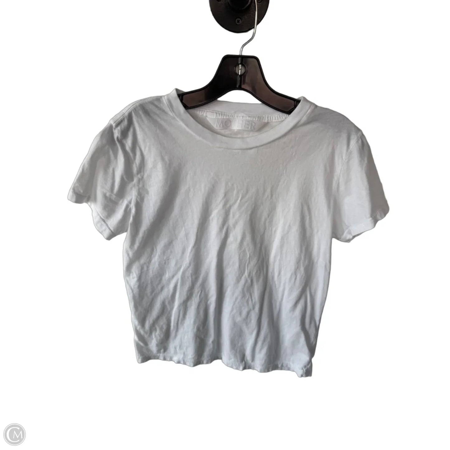 Top Short Sleeve Basic By Mother In White, Size: S