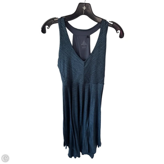 Athletic Dress By Prana In Blue & Grey, Size: M