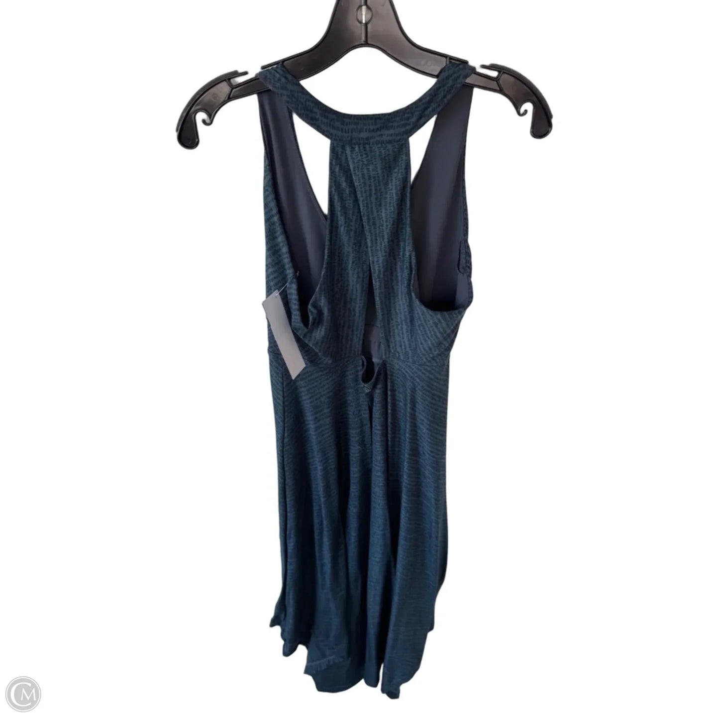 Athletic Dress By Prana In Blue & Grey, Size: M