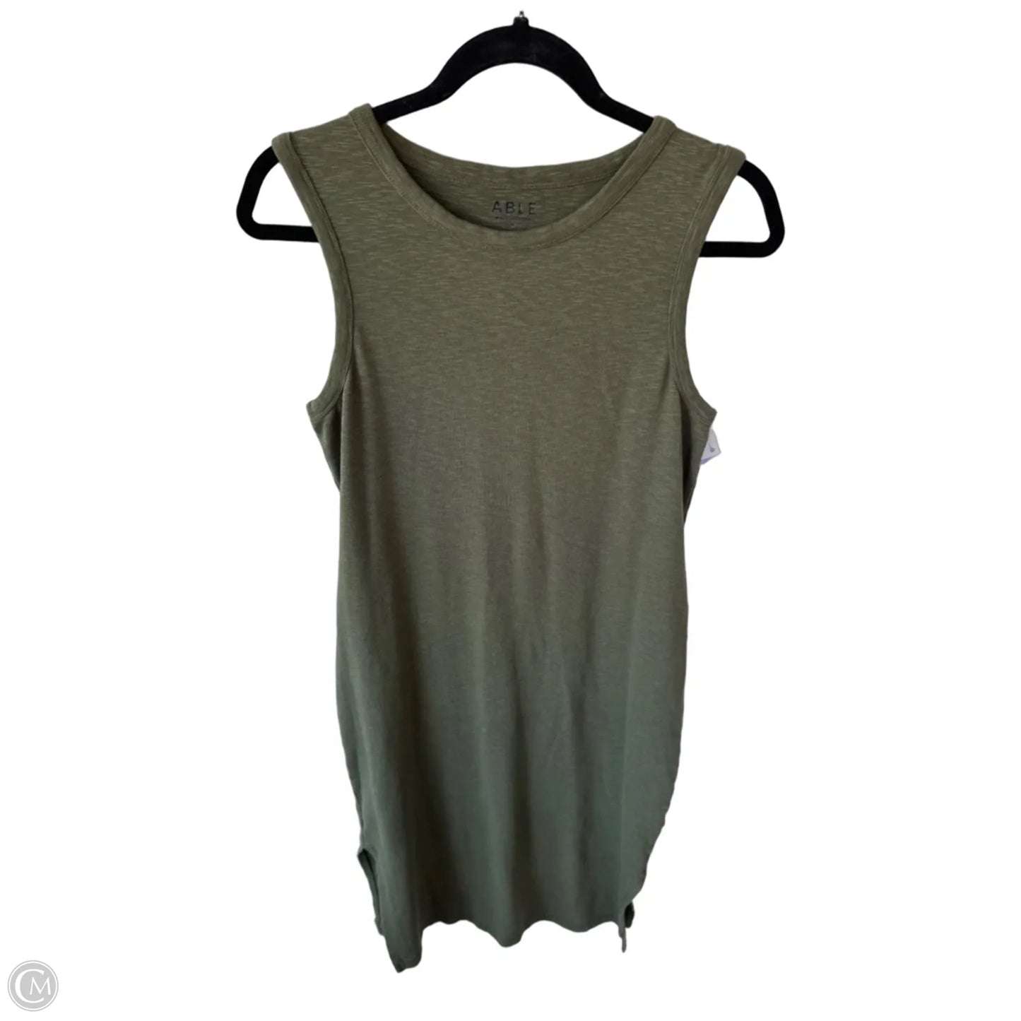 Dress Casual Midi By Able In Green, Size: M