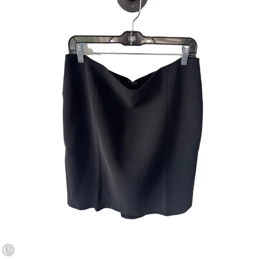 Skirt Mini & Short By Talbots In Black, Size: 14