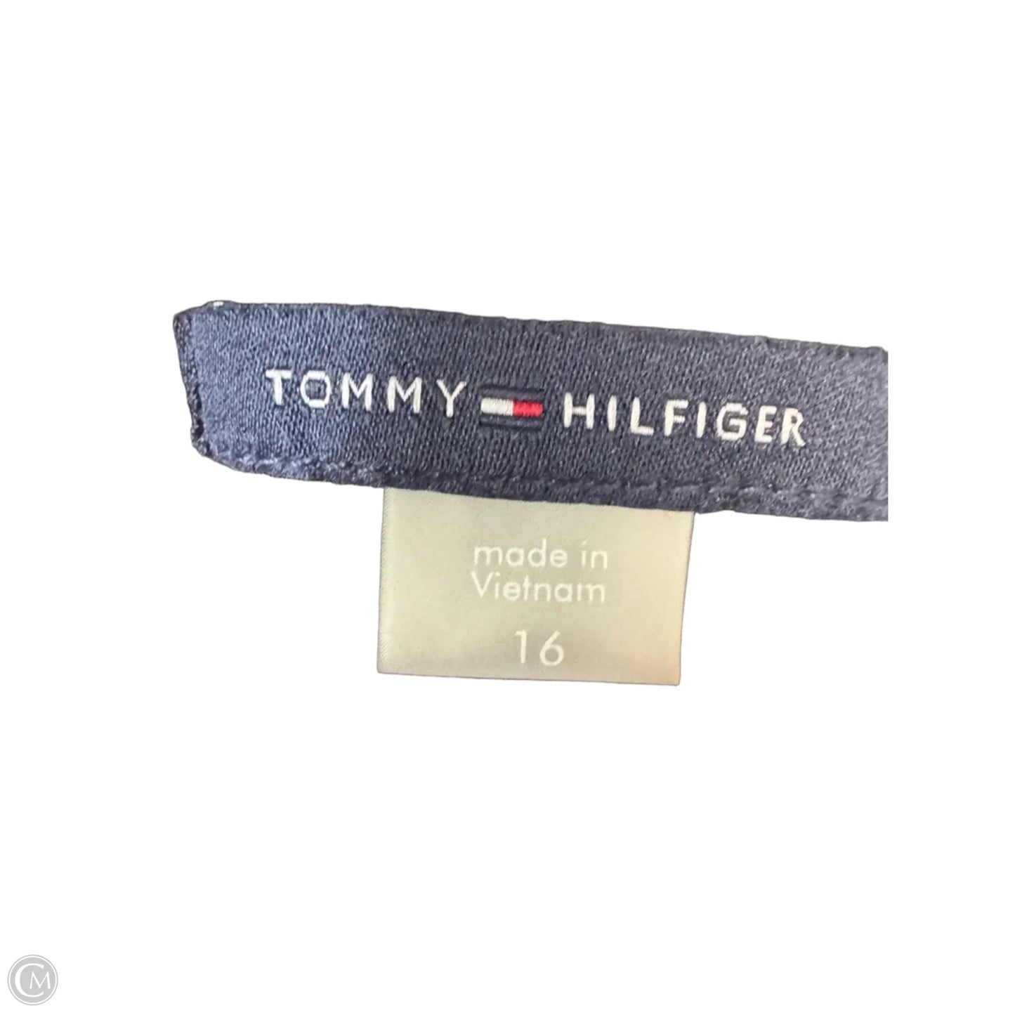 Dress Work By Tommy Hilfiger In Black & White, Size: Xl