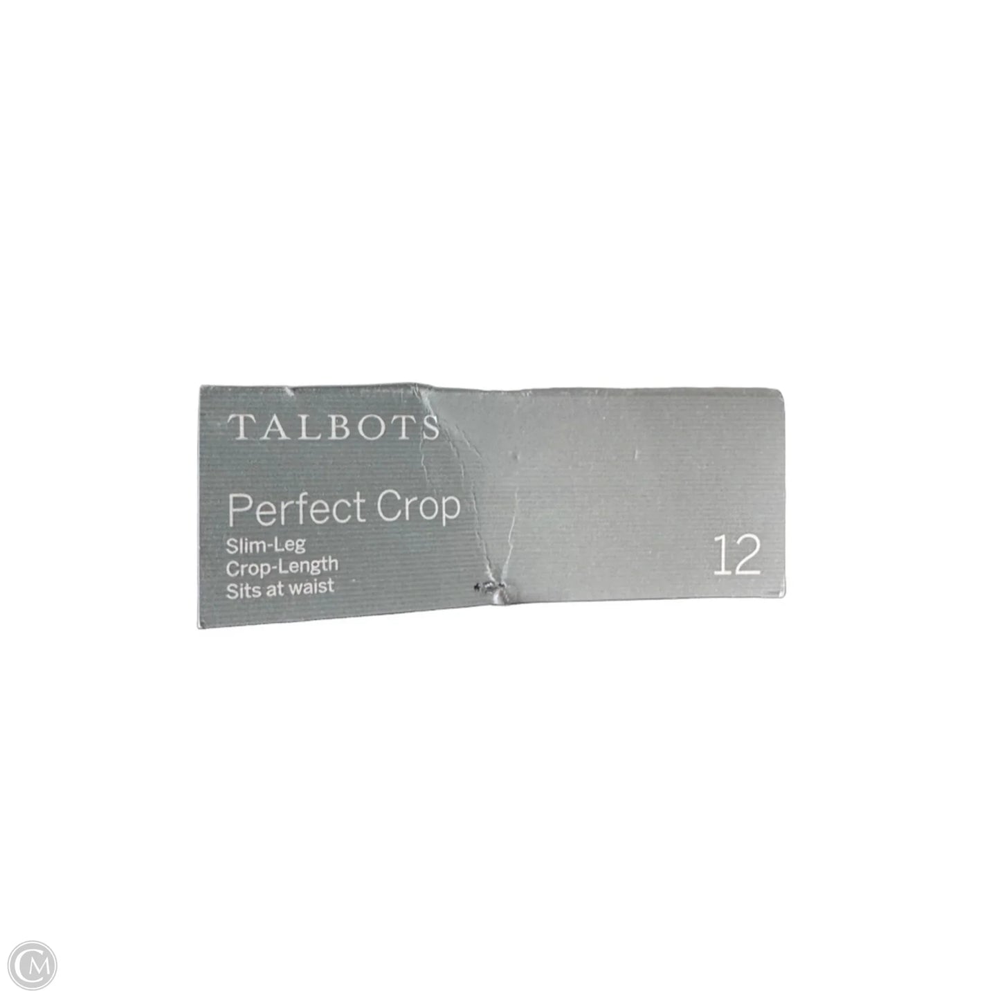 Pants Cropped By Talbots In Navy, Size: 12