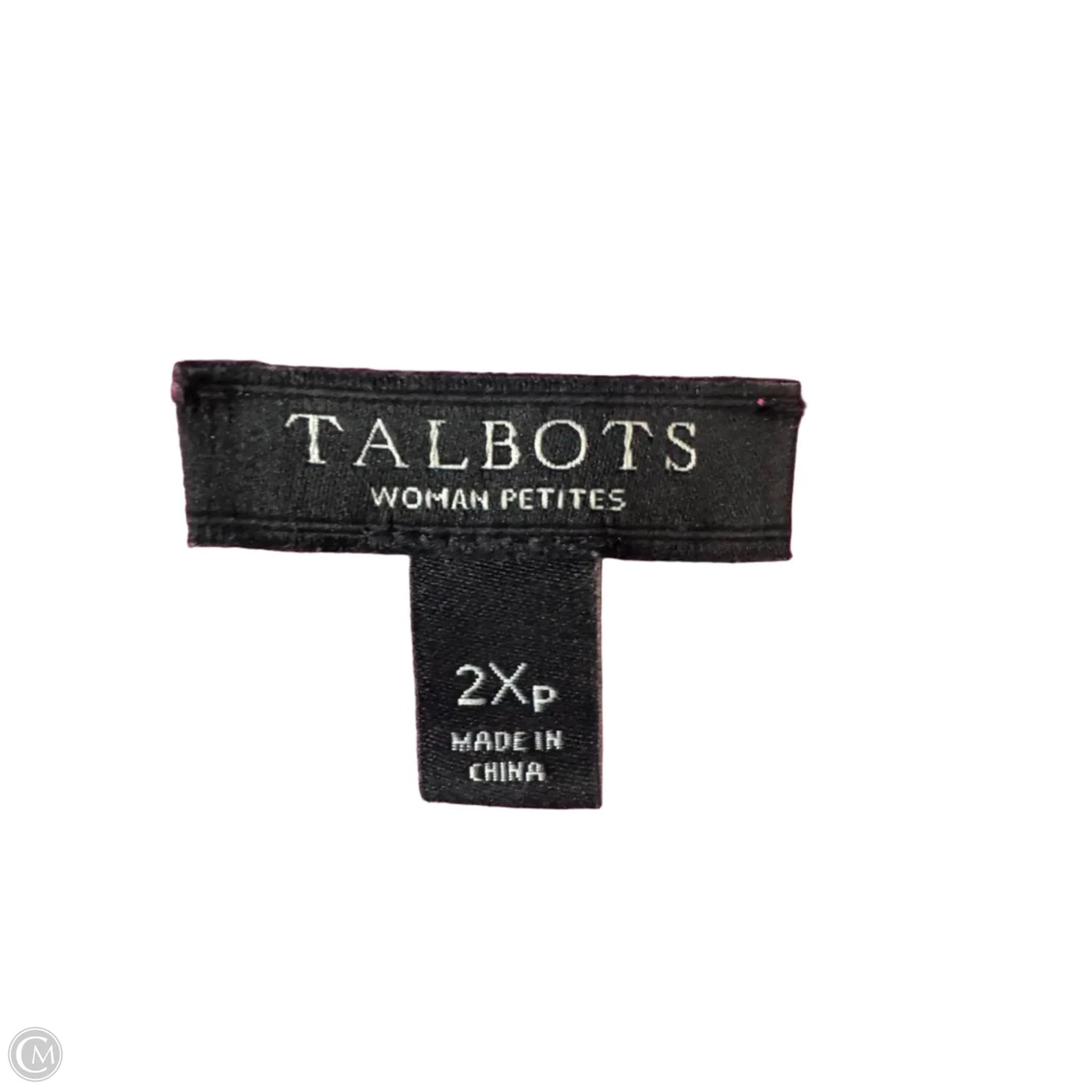 Sweater Cardigan By Talbots In Pink, Size: 2x