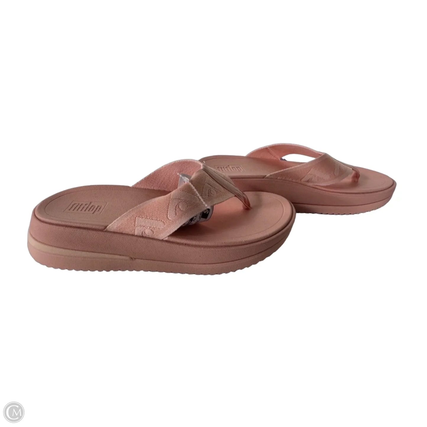 Sandals Flip Flops By Fitflop In Pink, Size: 5