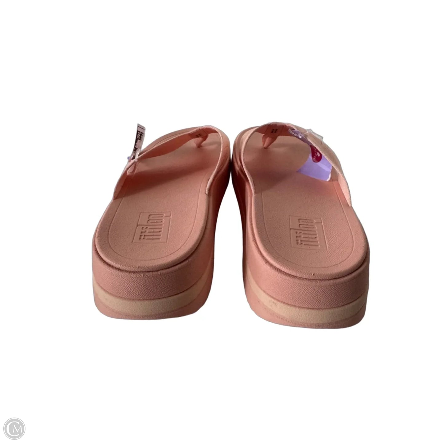 Sandals Flip Flops By Fitflop In Pink, Size: 5