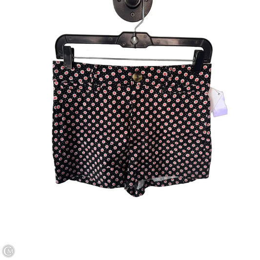 Shorts By Maeve In Black & Pink, Size: 4
