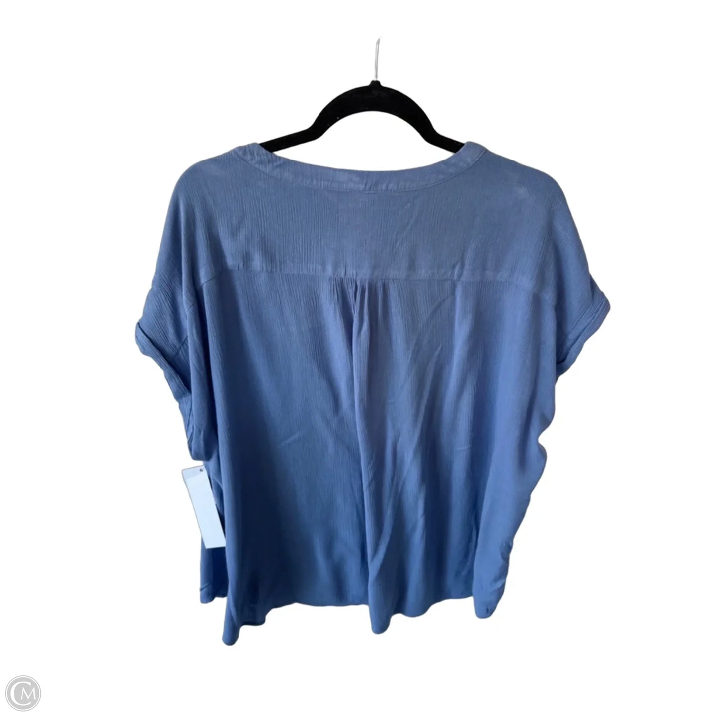 Top Short Sleeve By Orvis In Blue, Size: Xl
