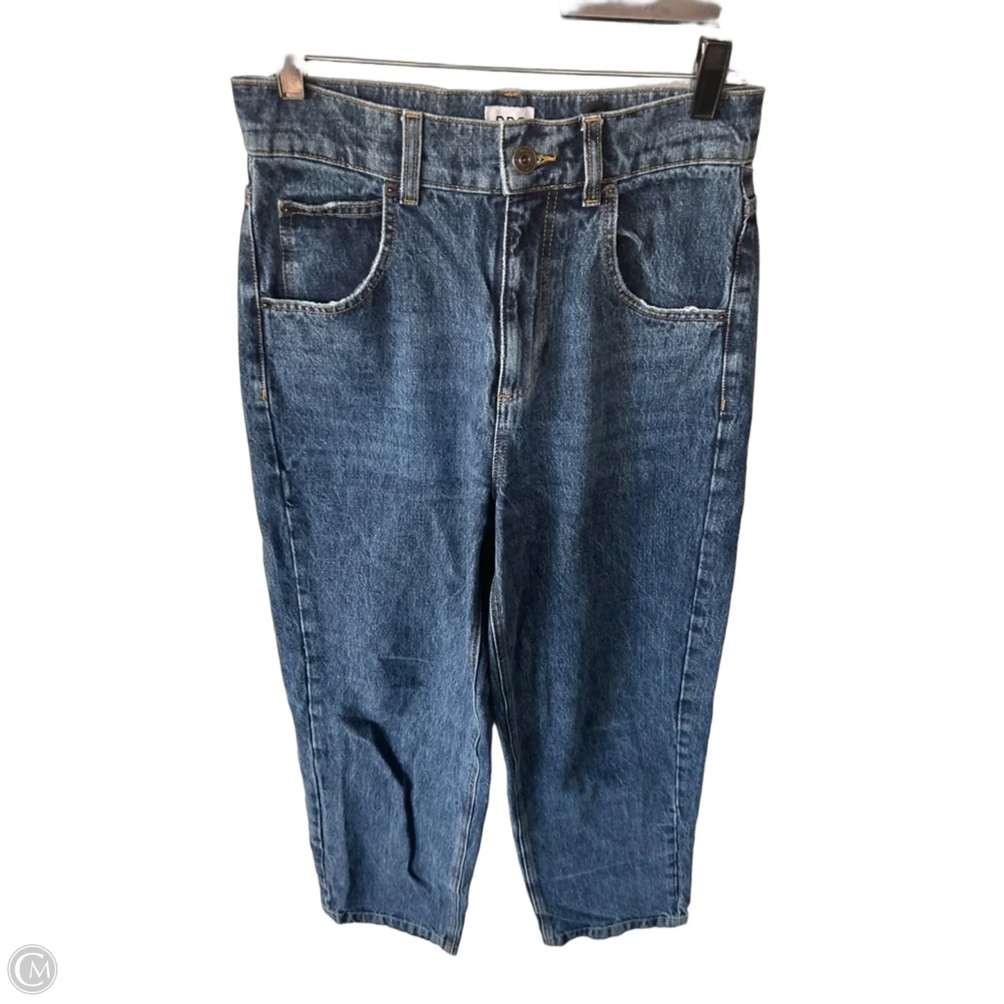 Jeans Straight By Bdg In Blue Denim, Size: 2