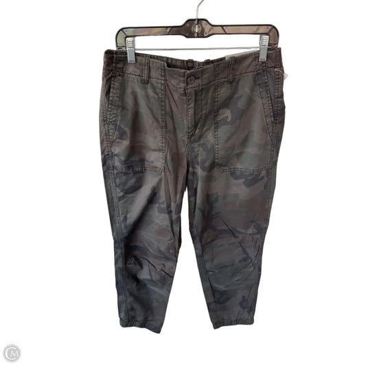 Pants Joggers By Chicos In Camouflage Print, Size: 6