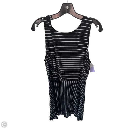 Dress Casual Short By Loft In Black & White, Size: Xl