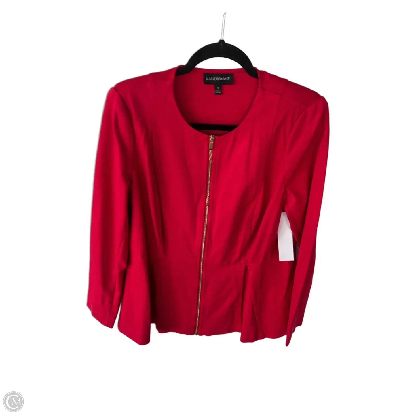 Blazer By Lane Bryant In Red, Size: L
