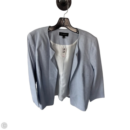 Blazer By Talbots In Blue & White, Size: L