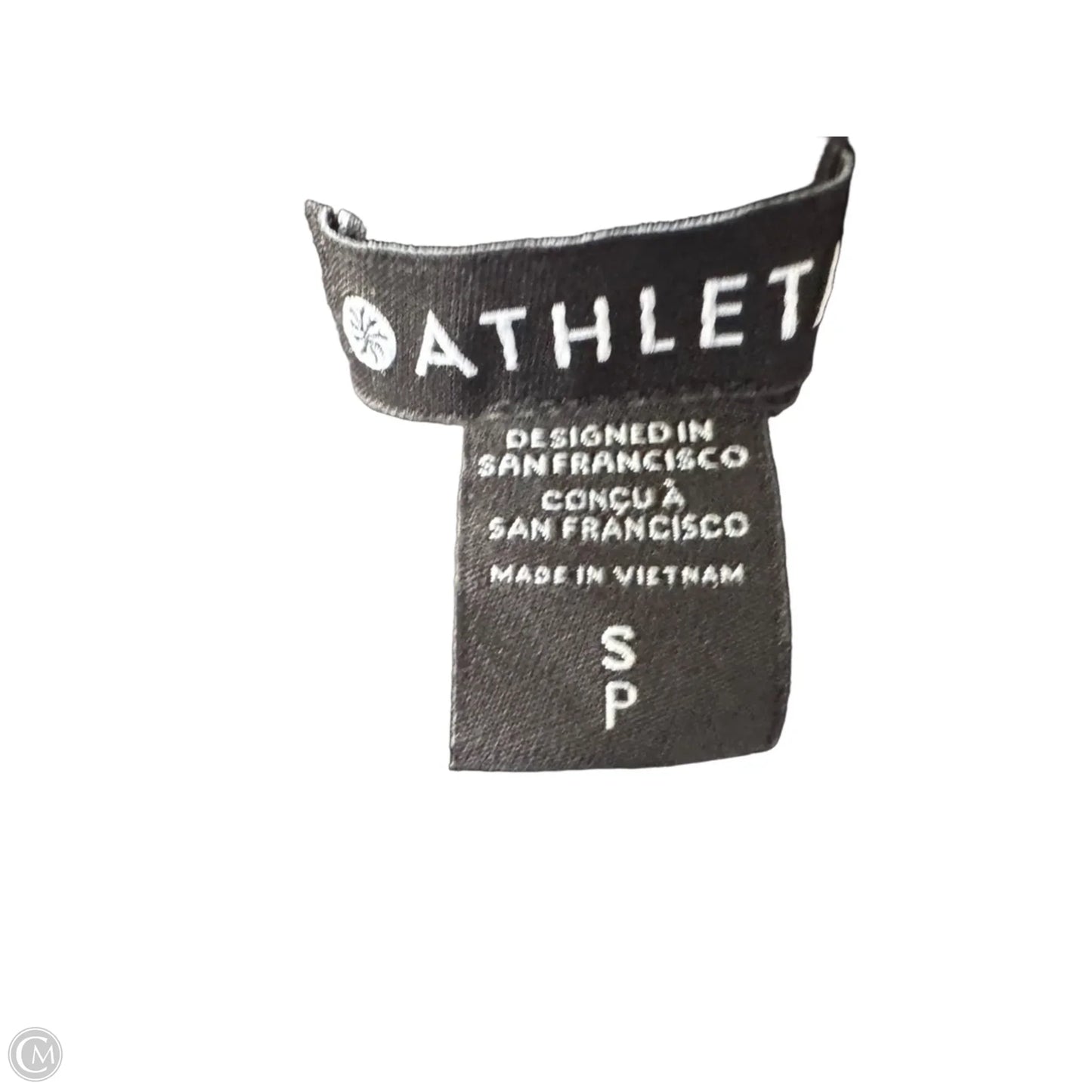 Athletic Dress By Athleta In Black, Size: S