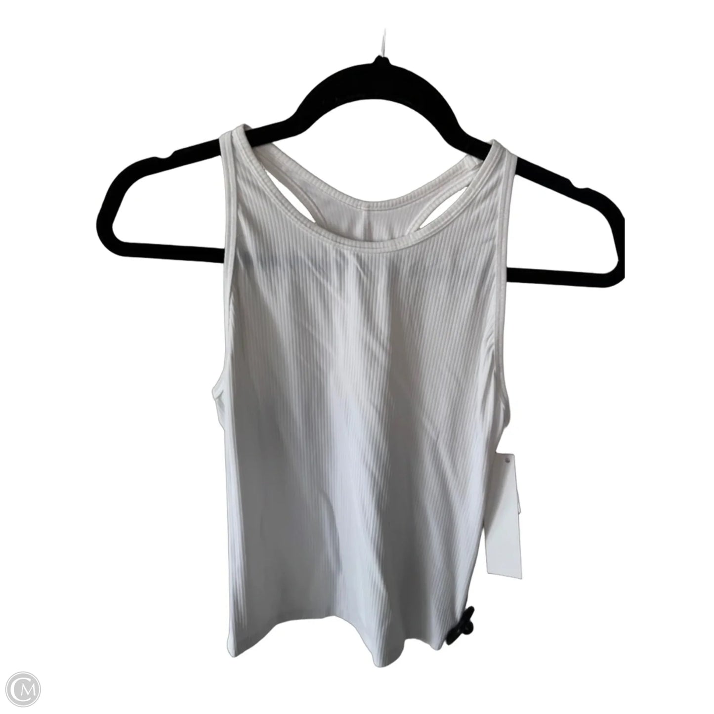Athletic Tank Top By Lululemon In White, Size: M