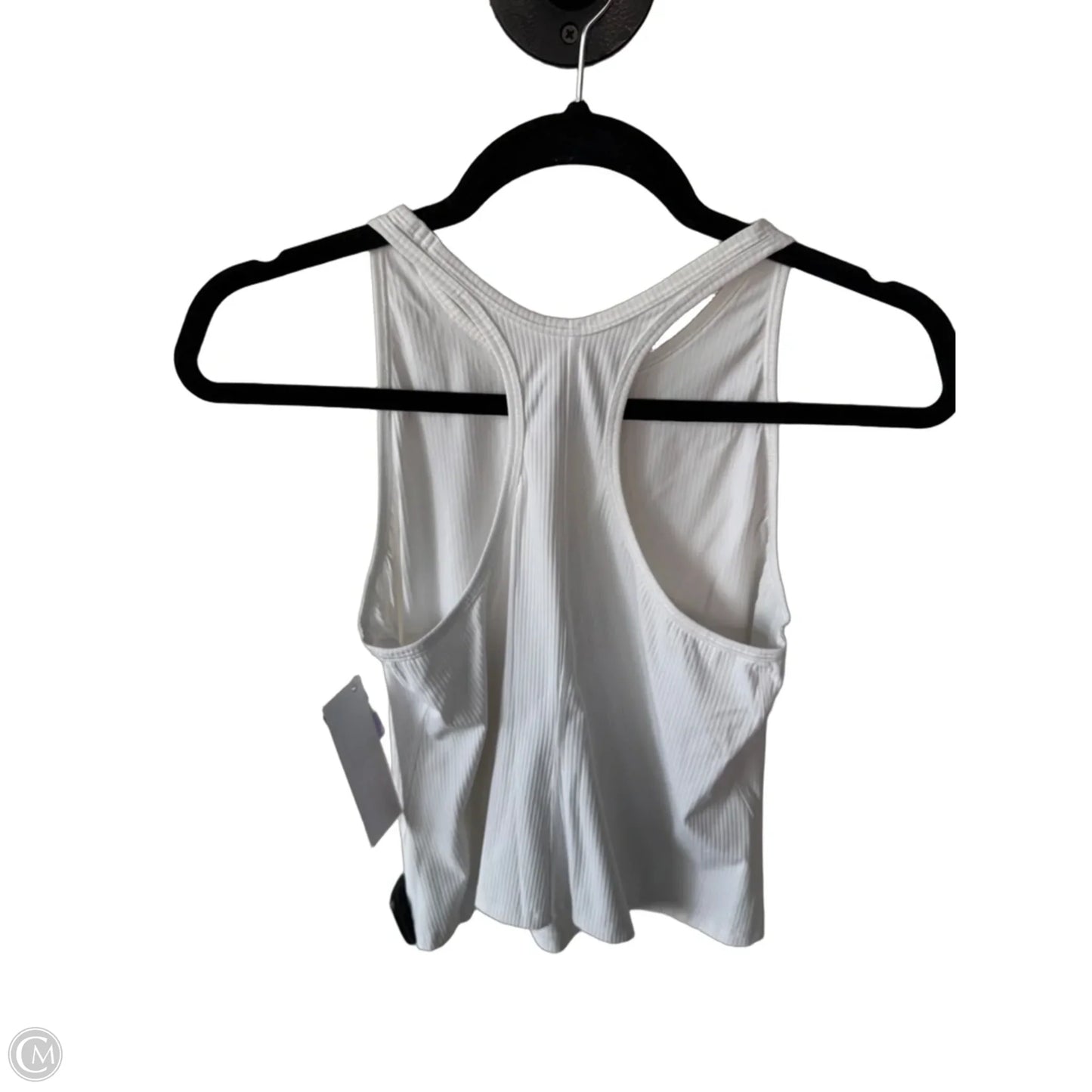 Athletic Tank Top By Lululemon In White, Size: M
