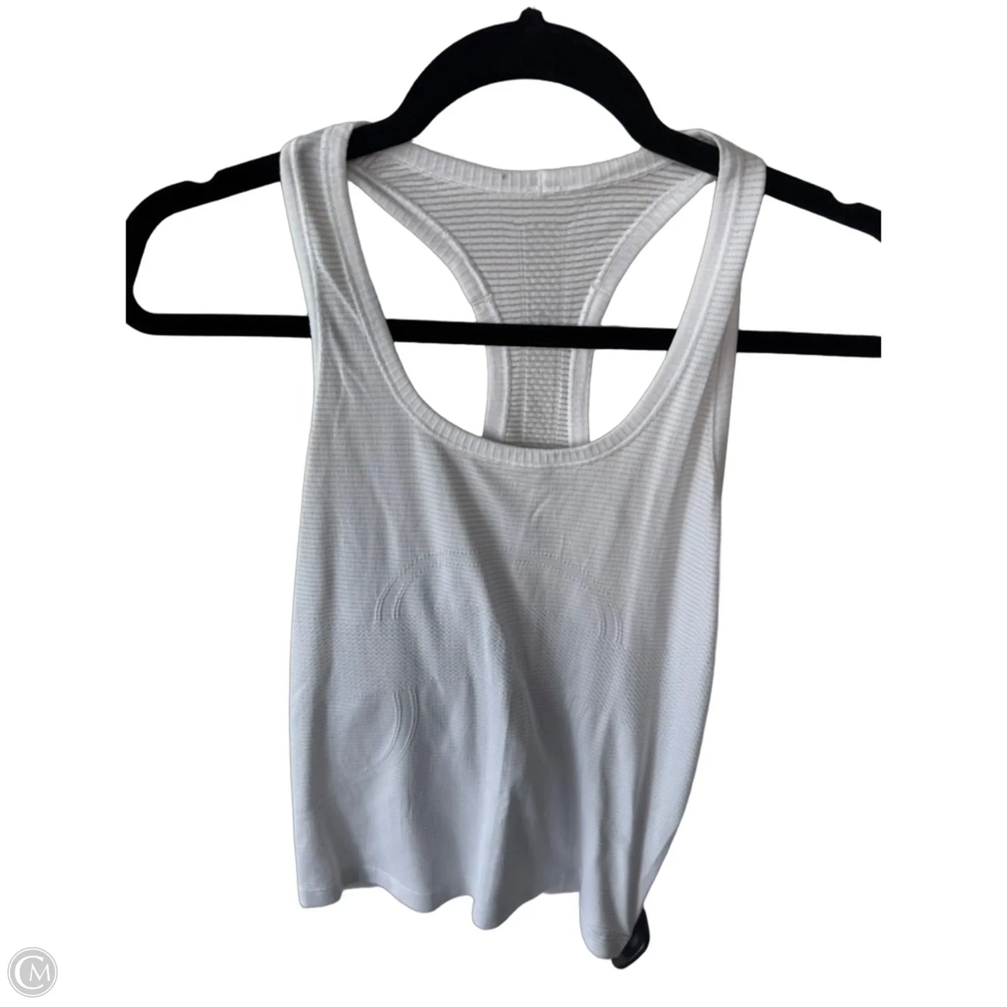 Athletic Tank Top By Lululemon In White, Size: S