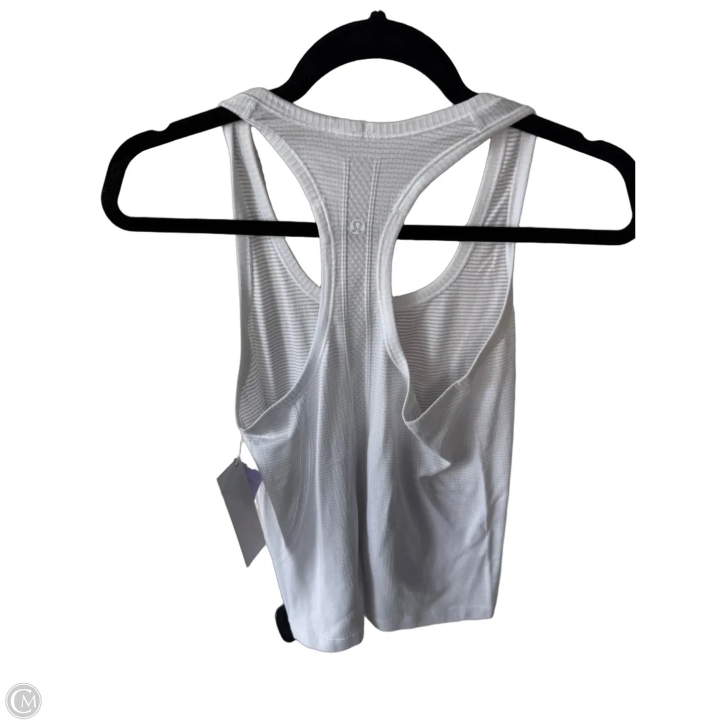 Athletic Tank Top By Lululemon In White, Size: S