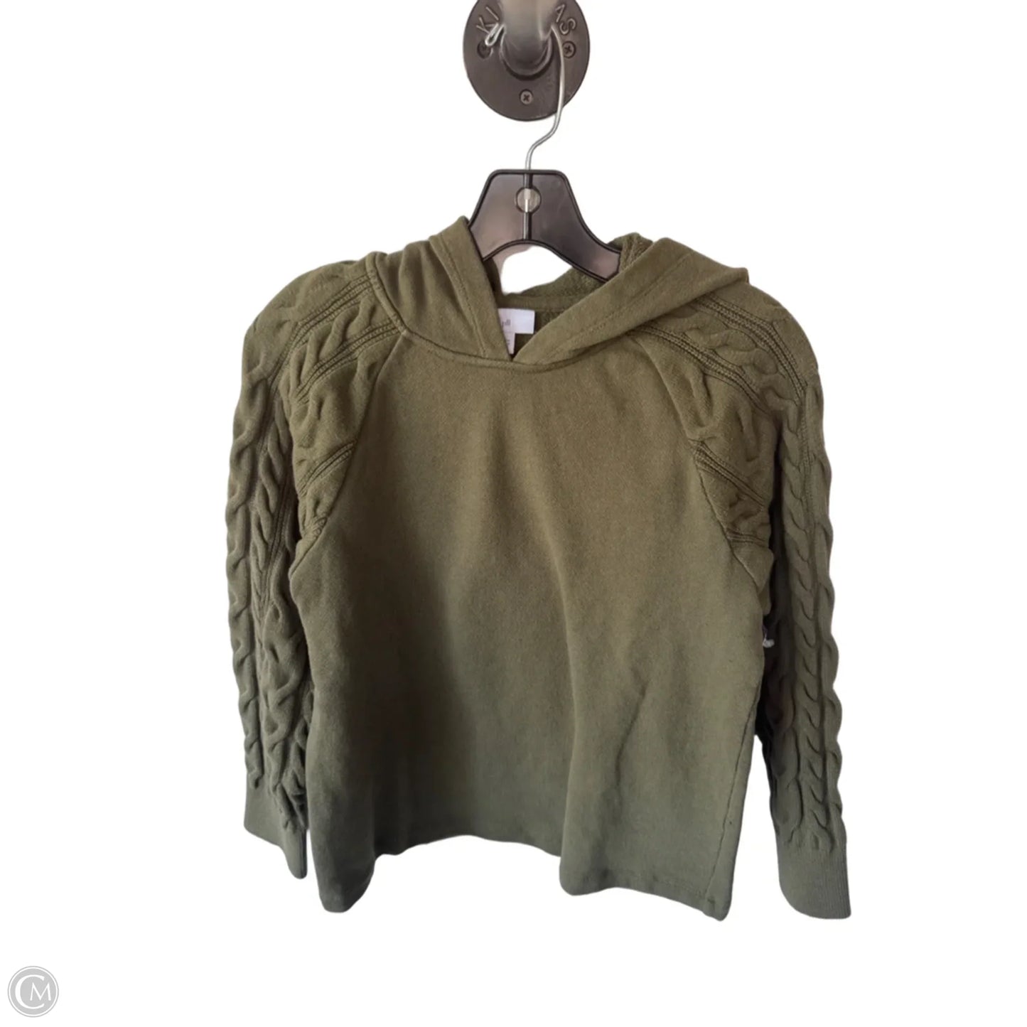 Sweatshirt Hoodie By J. Jill In Green, Size: Xs