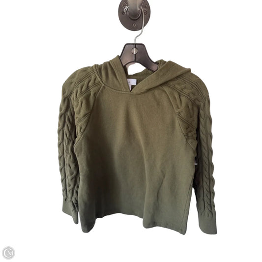 Sweatshirt Hoodie By J. Jill In Green, Size: Xs