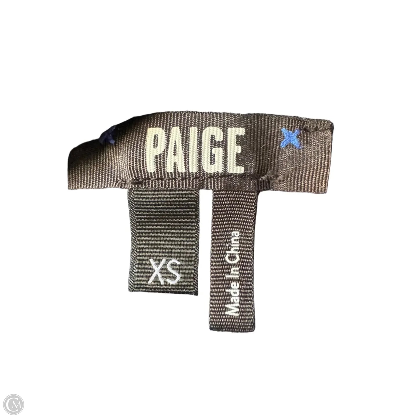 Jacket Denim By Paige In Blue Denim, Size: Xs
