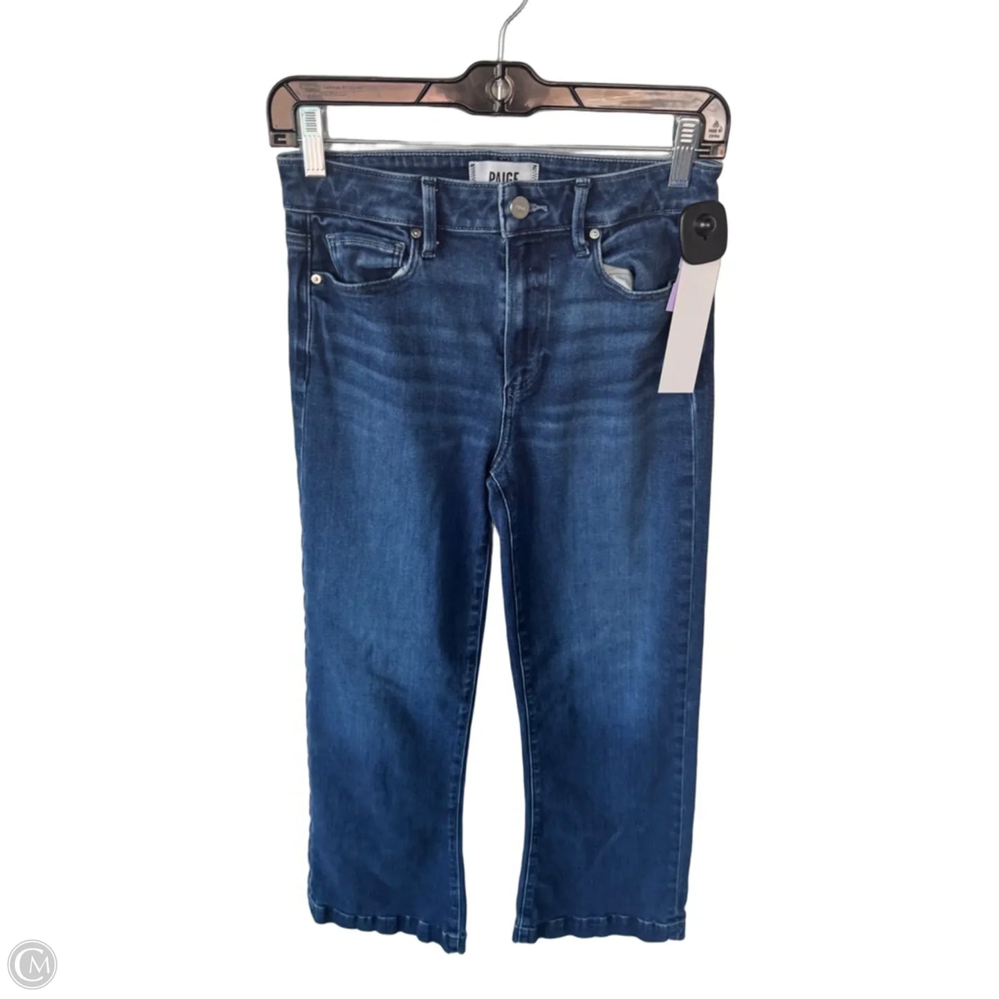 Jeans Wide Leg By Paige In Blue Denim, Size: 2
