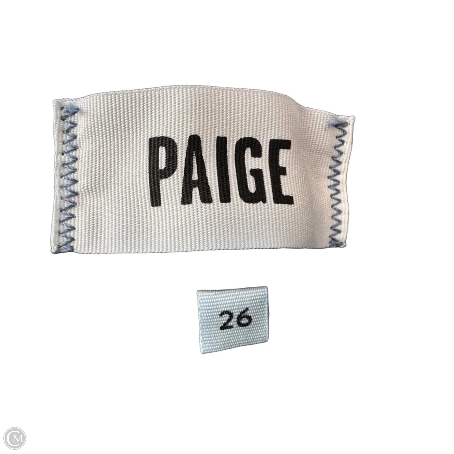 Jeans Wide Leg By Paige In Blue Denim, Size: 2