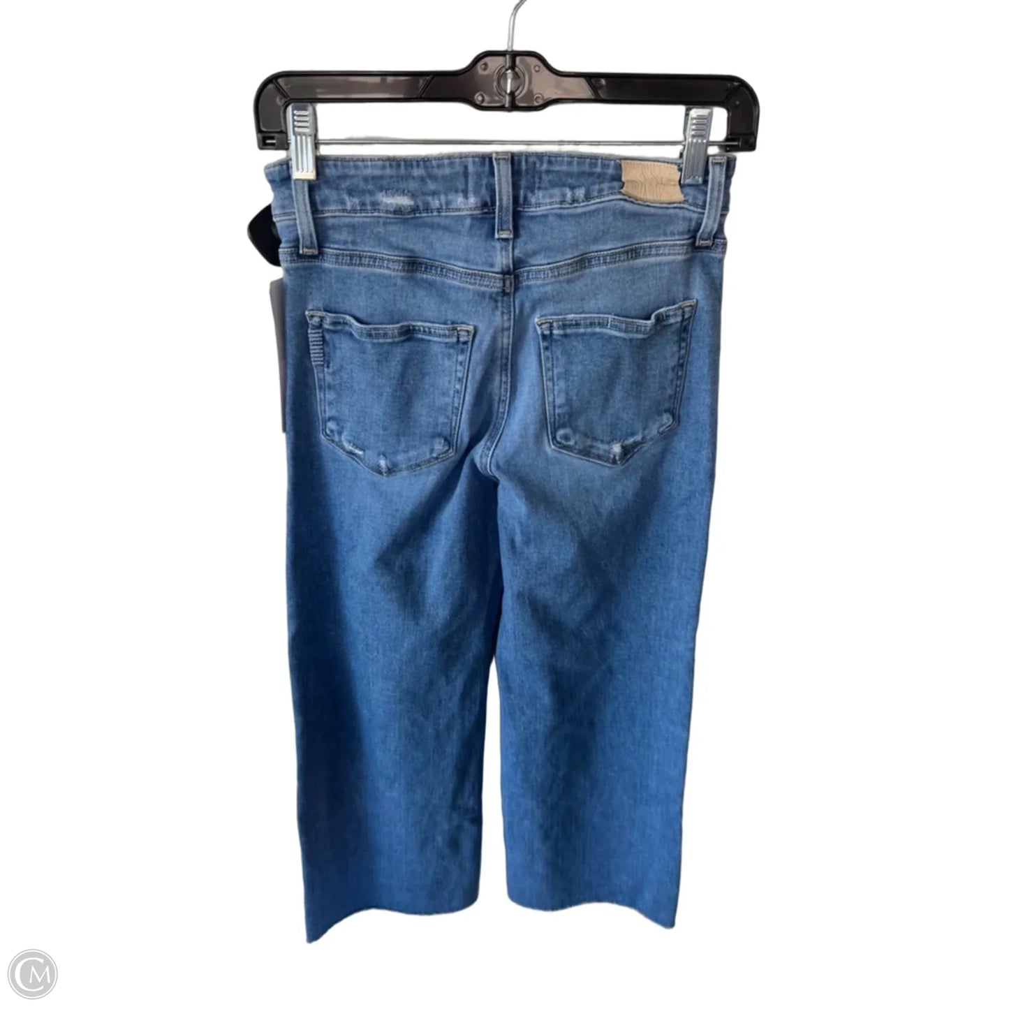 Jeans Wide Leg By Paige In Blue Denim, Size: 2