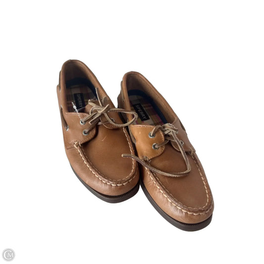 Shoes Flats By Sperry In Tan, Size: 8.5
