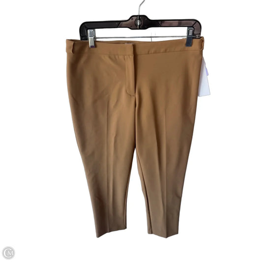 Pants Dress By Calvin Klein In Tan, Size: 10p