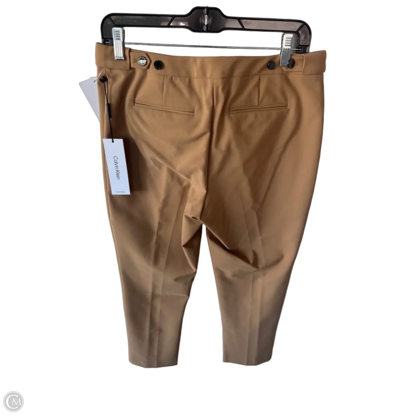Pants Dress By Calvin Klein In Tan, Size: 10p