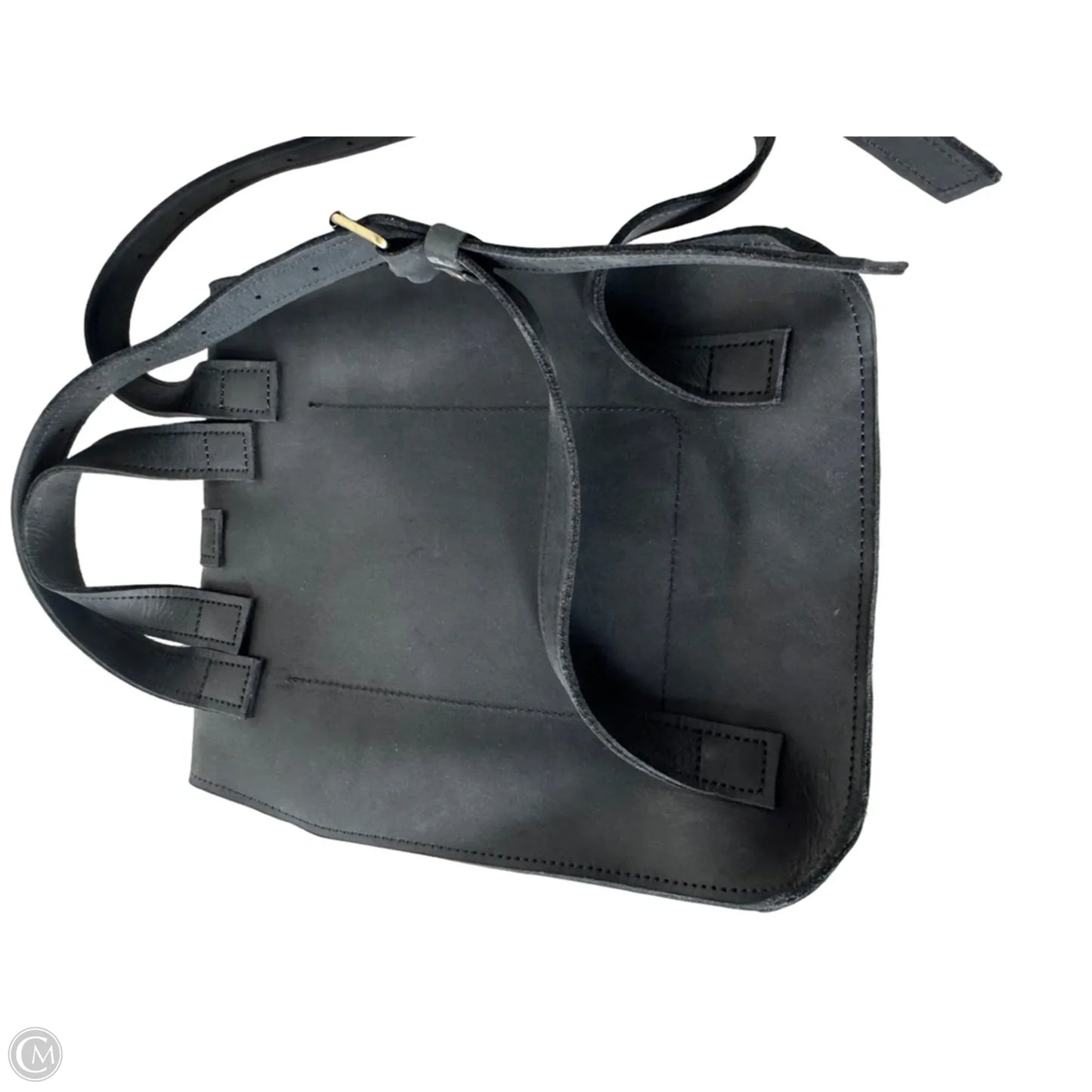 Backpack Leather By Clothes Mentor, Size: Medium