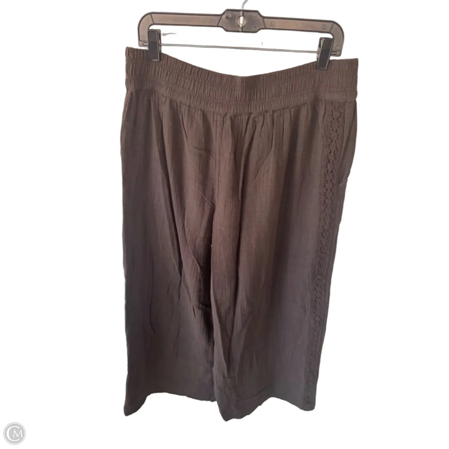 Pants Linen By Aerie In Brown, Size: 12
