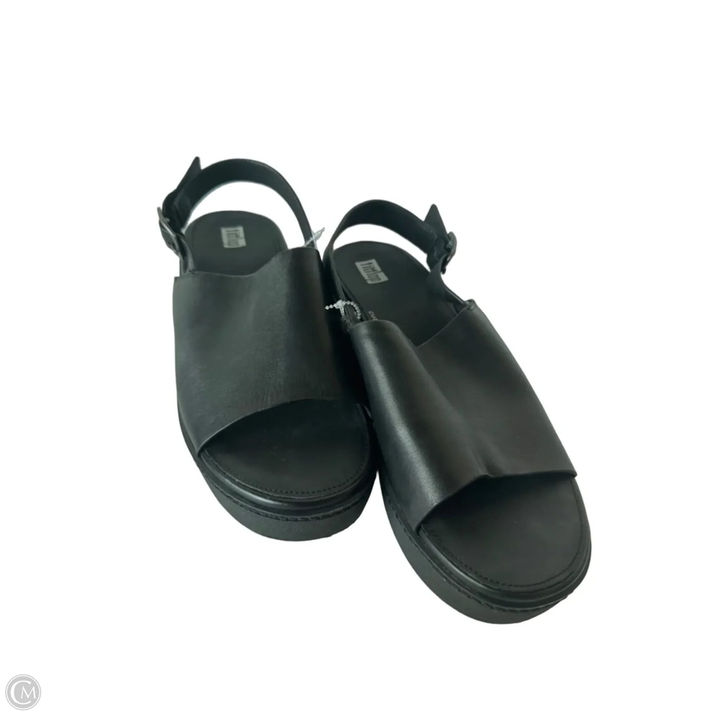 Sandals Heels Block By Fitflop In Black, Size: 9