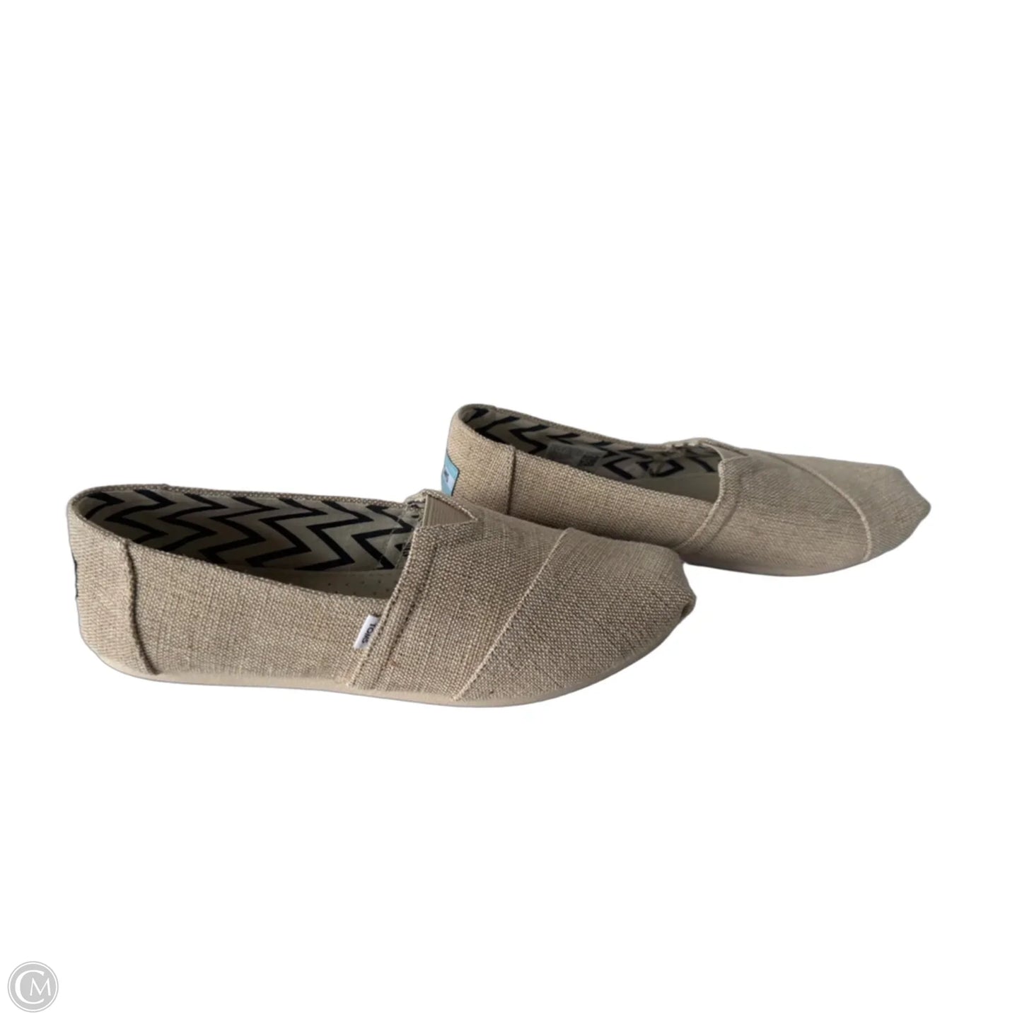 Shoes Flats By Toms In Tan, Size: 9