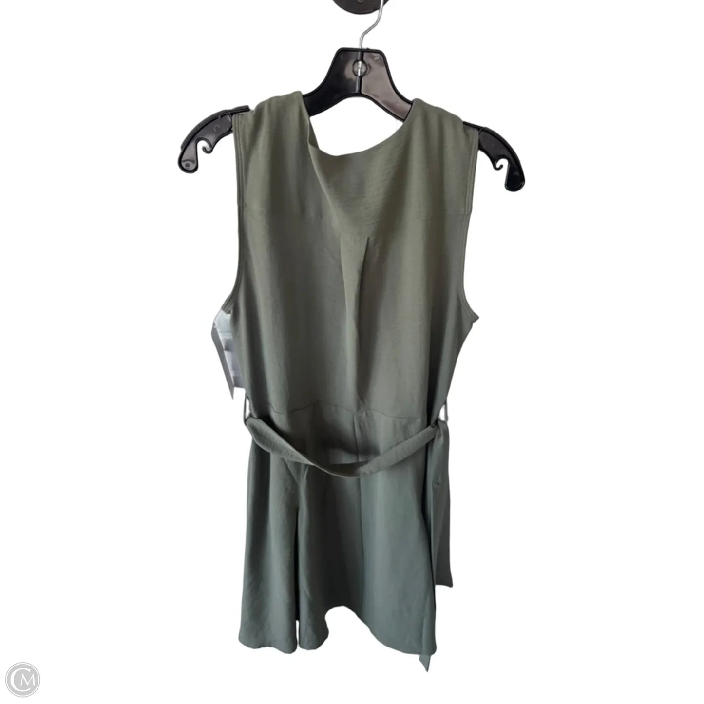Dress Casual Short By Dkny In Green, Size: L