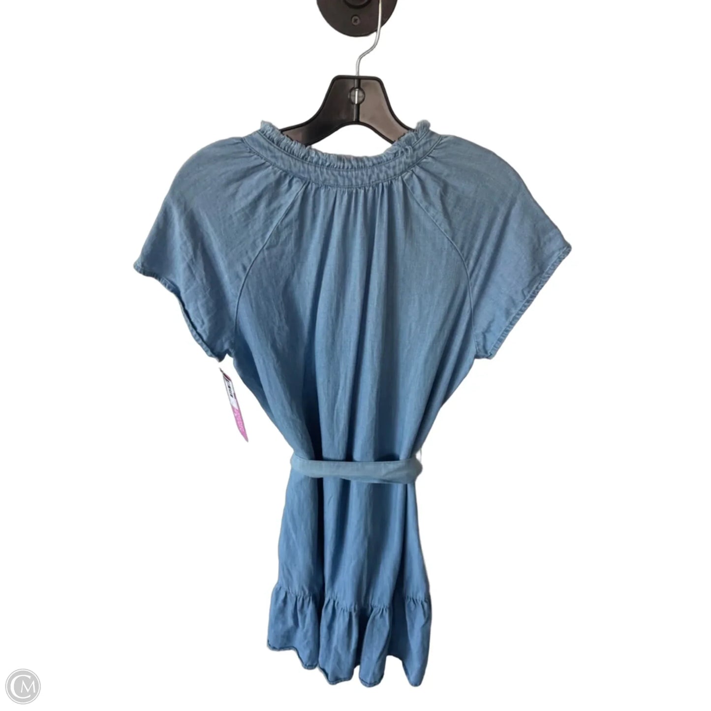 Dress Casual Short By Black Tape In Blue Denim, Size: S