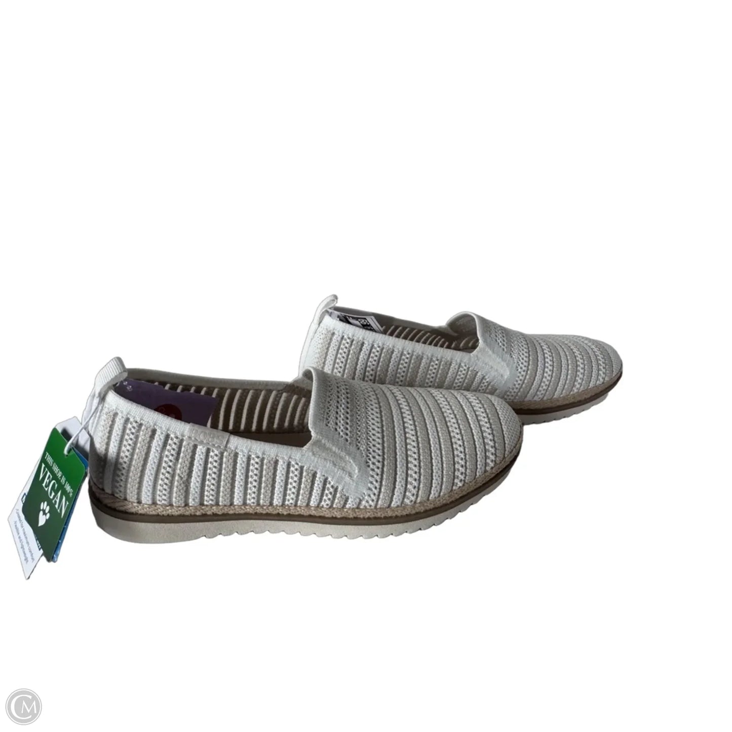 Shoes Flats By Bobs In Tan & White, Size: 7
