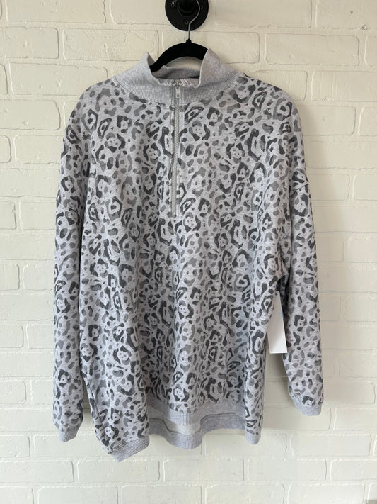 Sweatshirt Crewneck By Aerie In Animal Print, Size: L