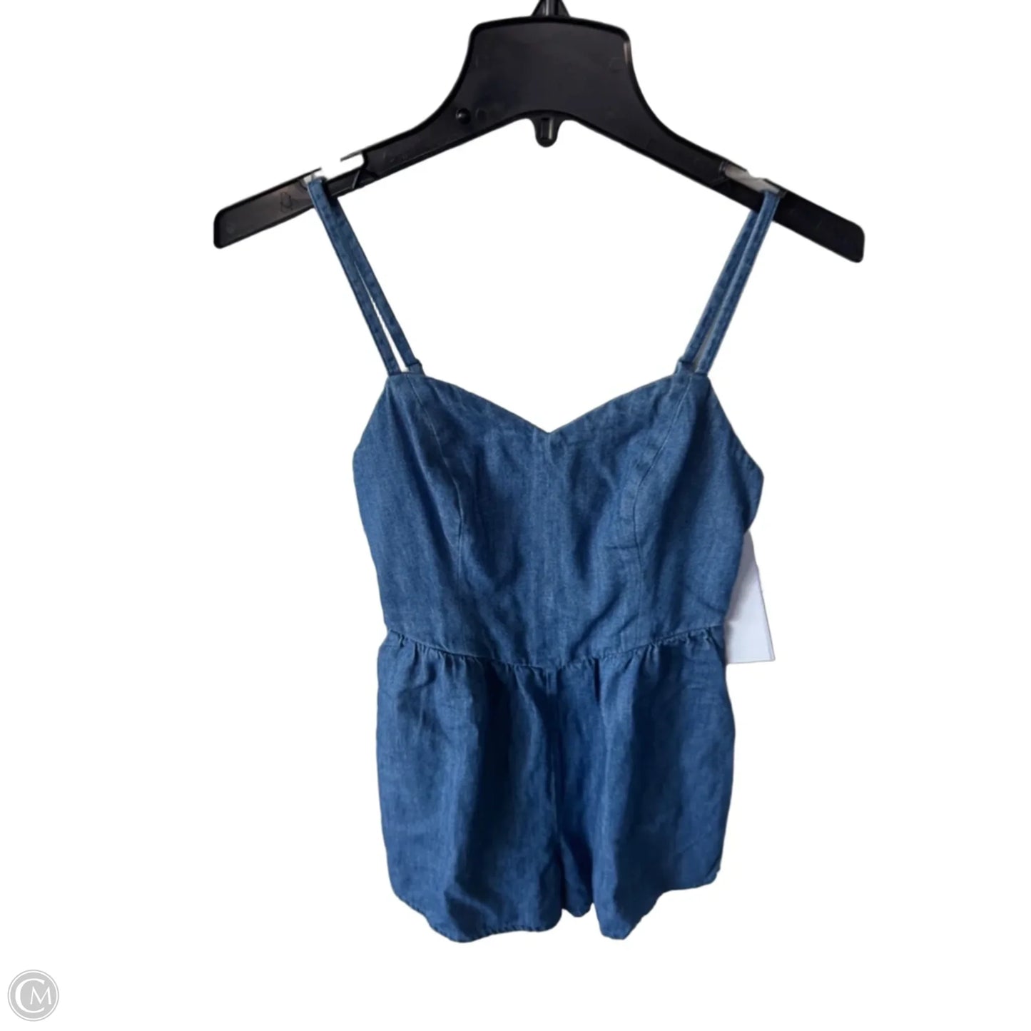 Romper By Old Navy In Blue Denim, Size: Xsp