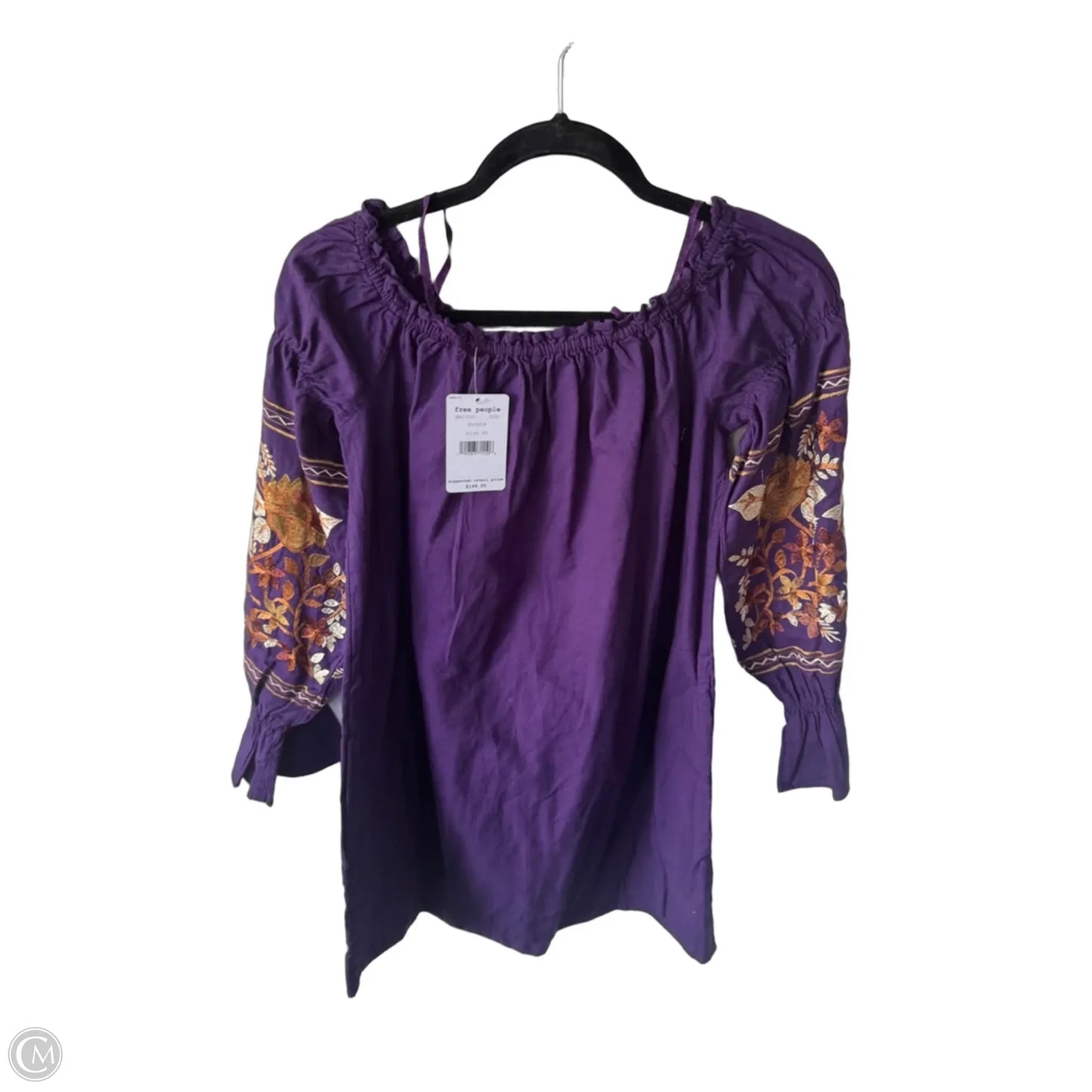 Dress Casual Short By Free People In Purple & Tan, Size: Xs