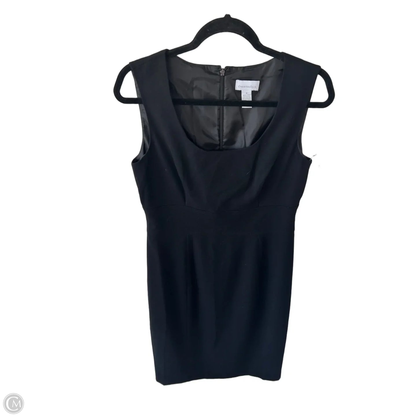 Dress Work By Charter Club In Black, Size: M