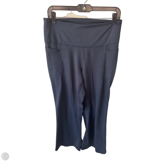 Athletic Pants By Jockey In Blue, Size: 12