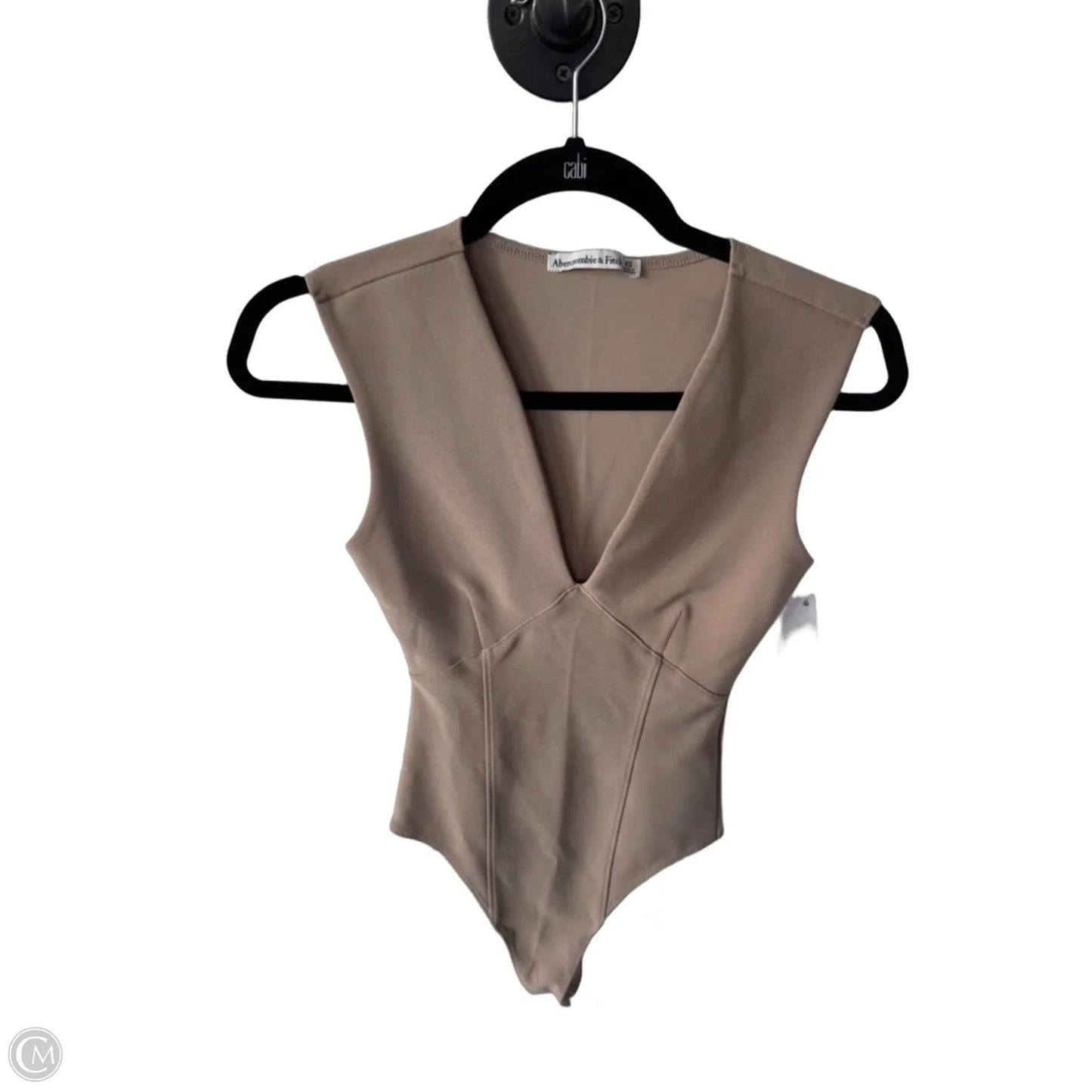 Bodysuit By Abercrombie And Fitch In Tan, Size: Xs