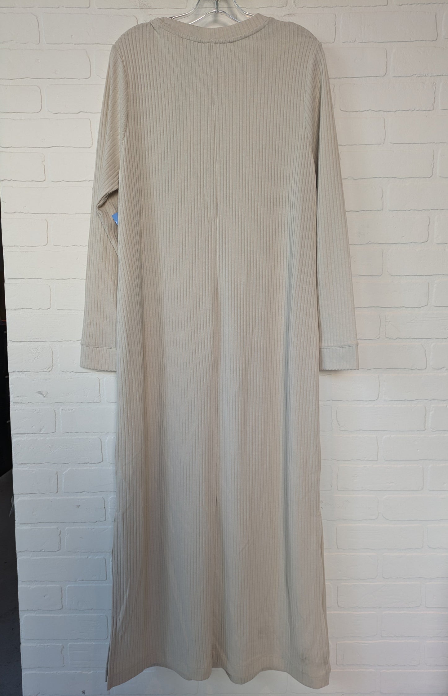 Cream Dress Casual Maxi Old Navy, Size Xl