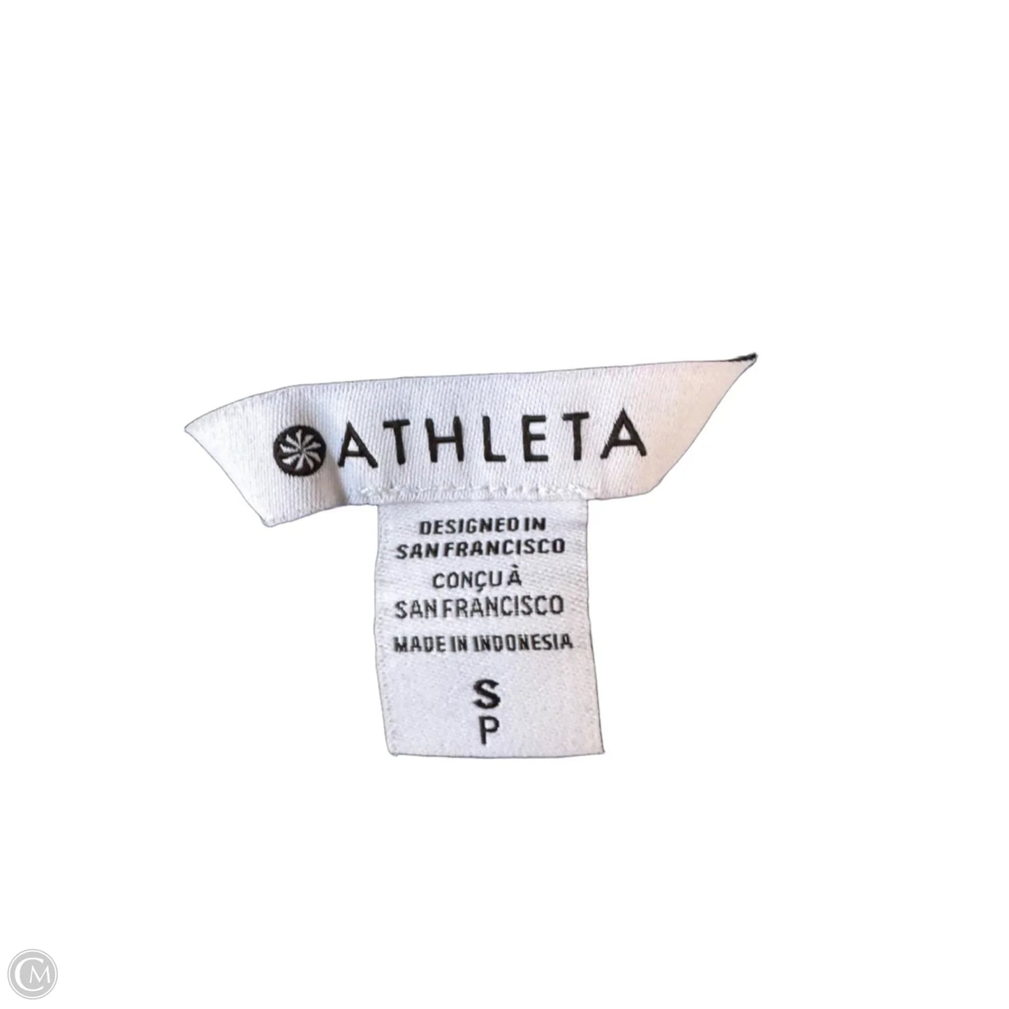 Athletic Top Short Sleeve By Athleta In Purple, Size: S
