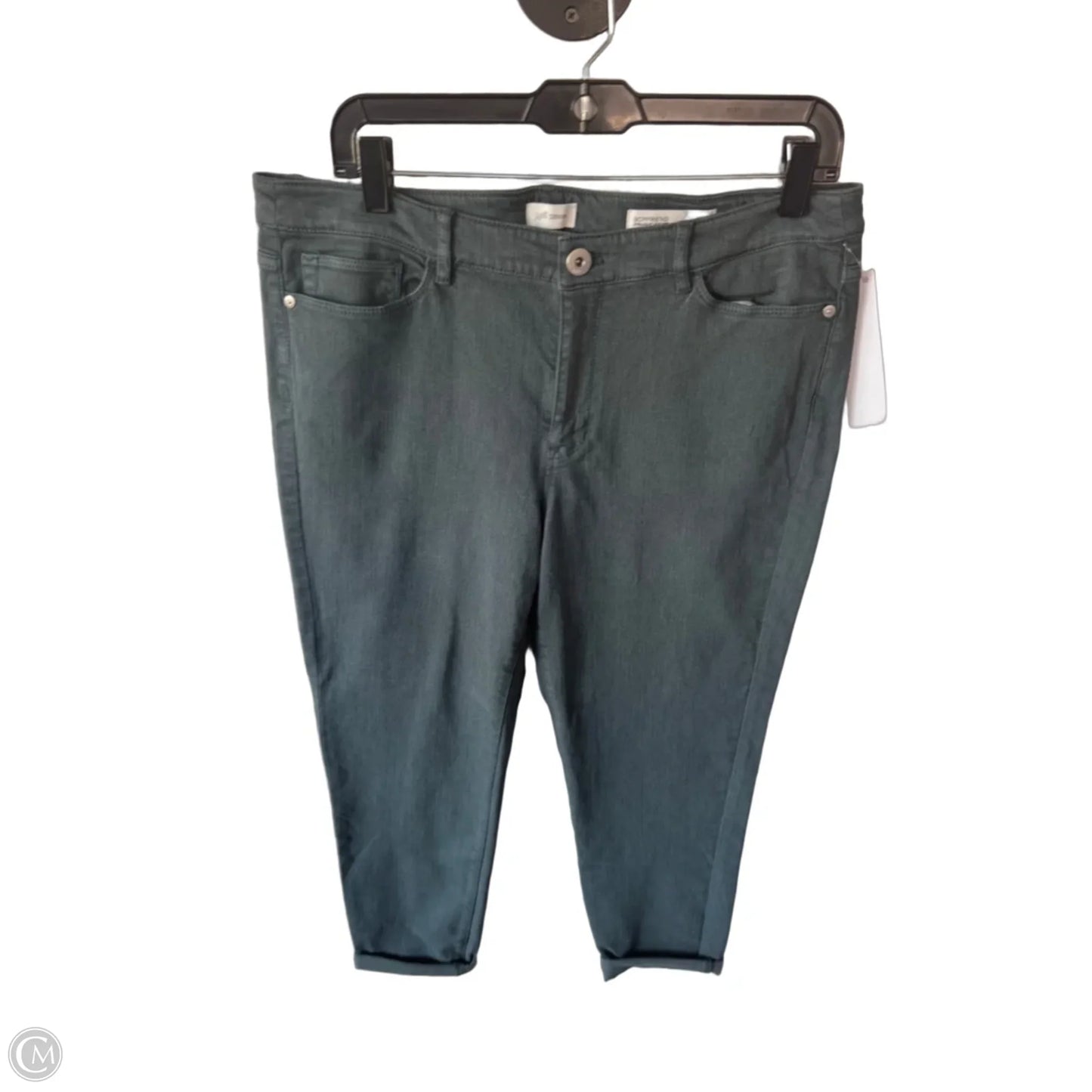 Jeans Boyfriend By J. Jill In Grey Denim, Size: 12