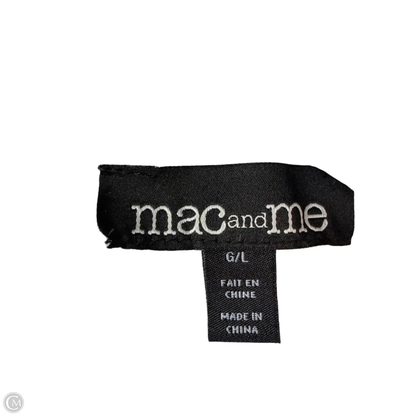 Jacket Denim By Clothes Mentor In White Denim, Size: L