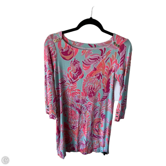 Dress Designer By Lilly Pulitzer In Blue & Pink, Size: S
