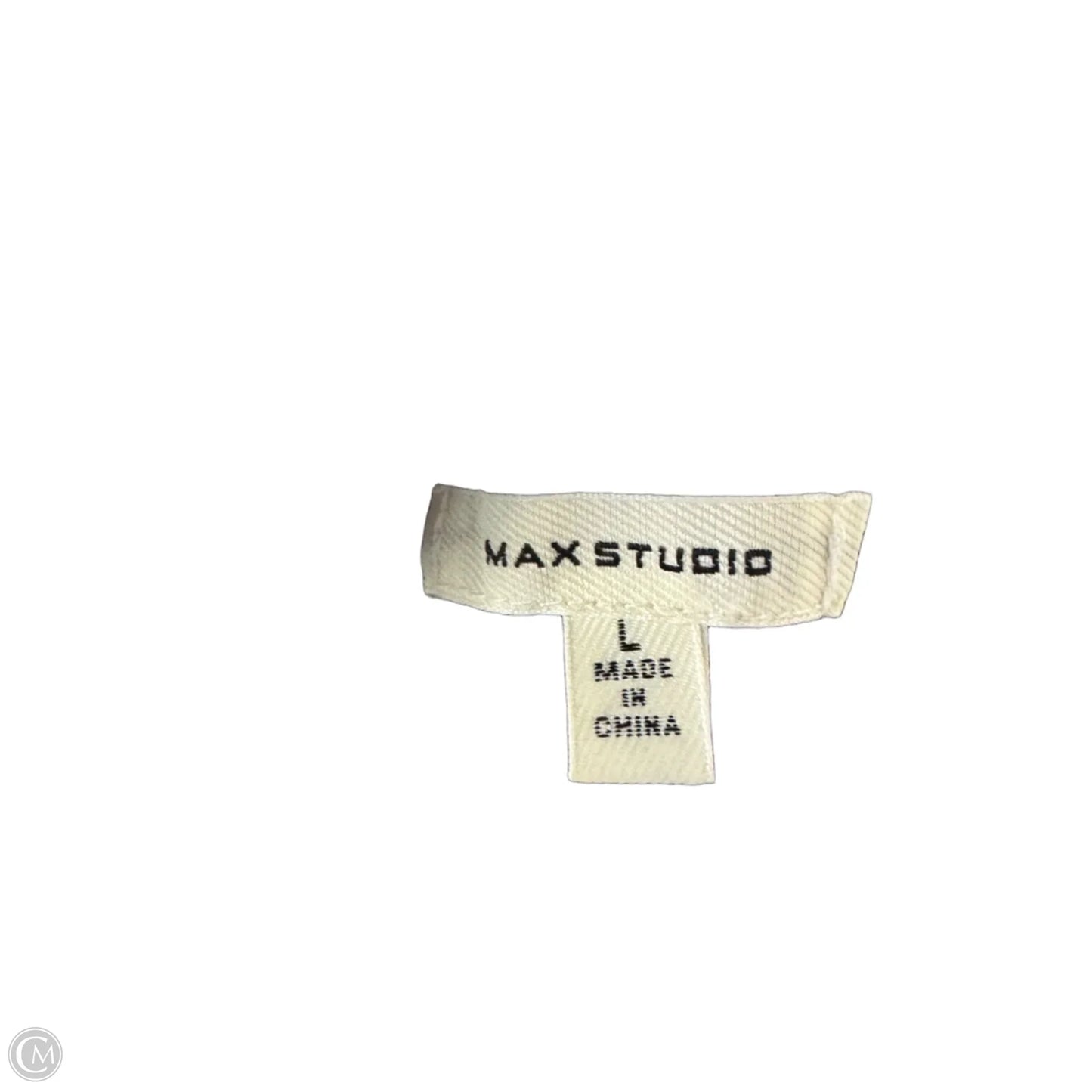 Jumpsuit By Max Studio In Black & White, Size: L